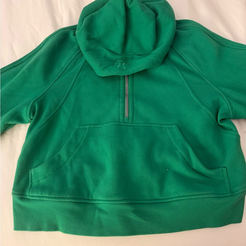 Lululemon Leprechaun Green Scuba Hoodie